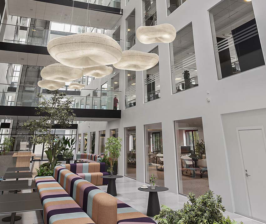 lobby i kontorhus