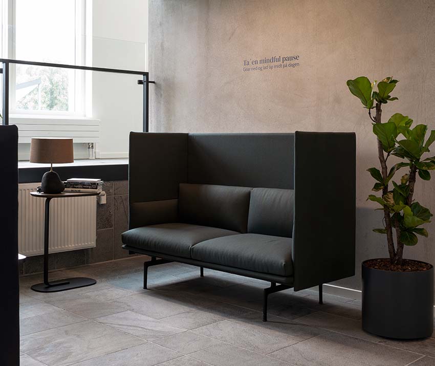 sofa med sider